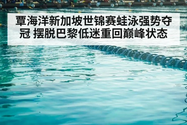 swimming competition pool lanes